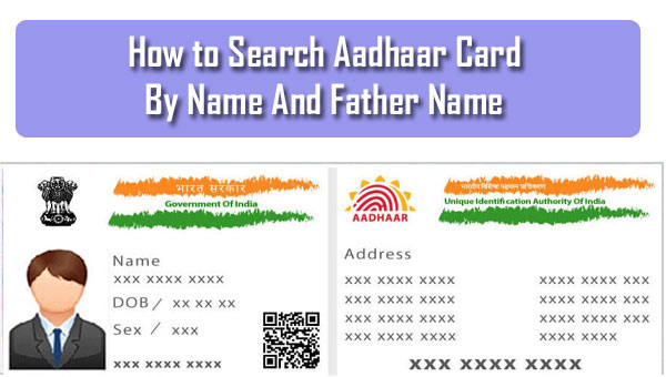 aadhaar number search by name